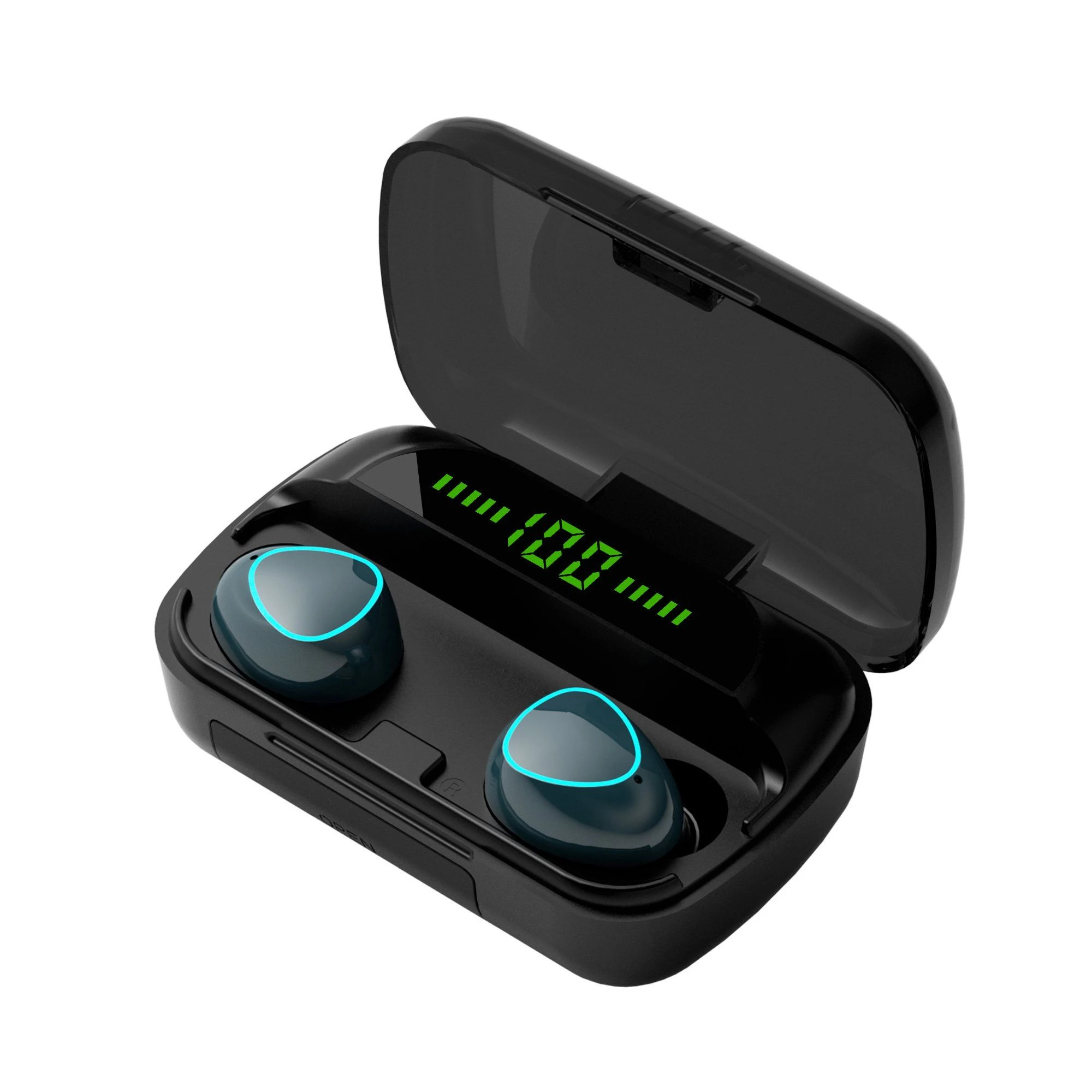 M10 Tws Wireless Headphones Bluetooth Earphone with Charging Box LED Sports Stereo Noise Canceling Earbuds Headsets for Xiaom