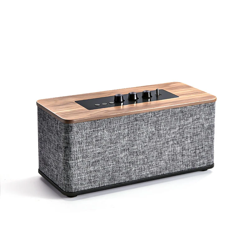 M5 Classic Wood Stereo Speaker for Rich Audio Experience
