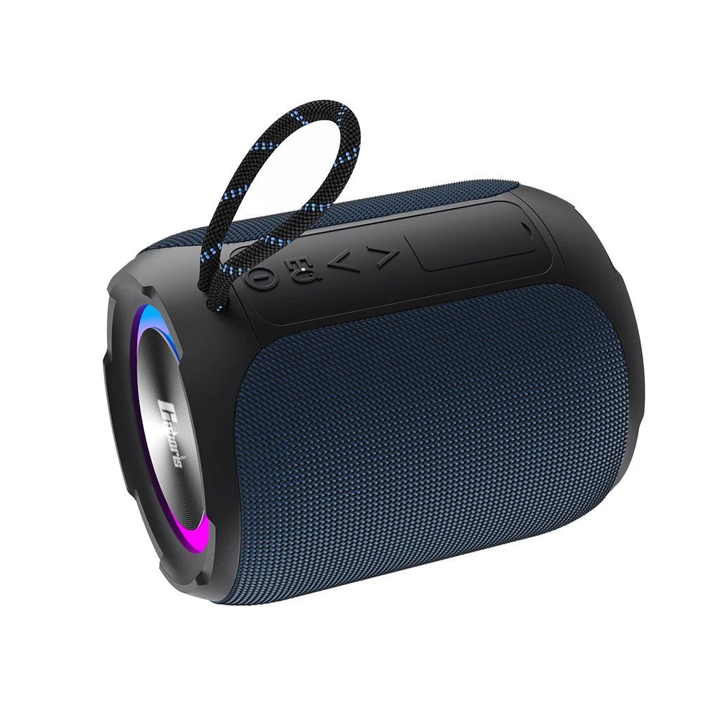 M5 Ipx7 Portable Wireless Speaker with Dual Speakers LED RGB Lights for Home and Outdoors