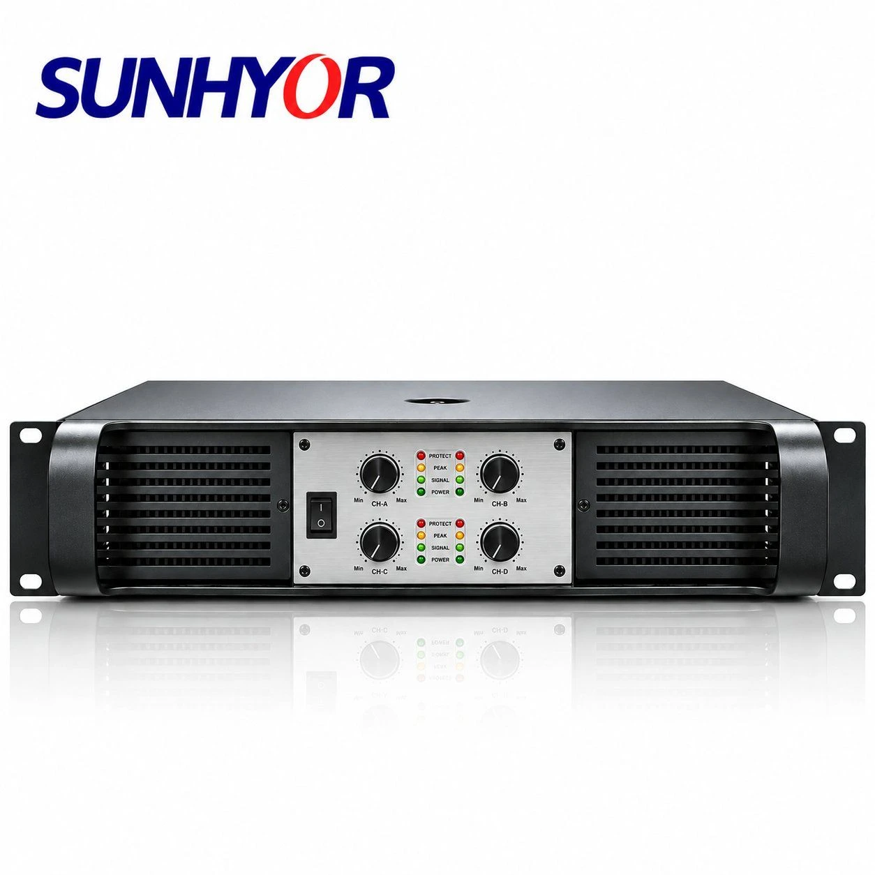 MD5000 4000W 4 Channels Fixed Installation Church Outdoor Event Line Array Speaker Audio Professional PA Stereo Loudspeaker Equipment Sound Power Amplifier