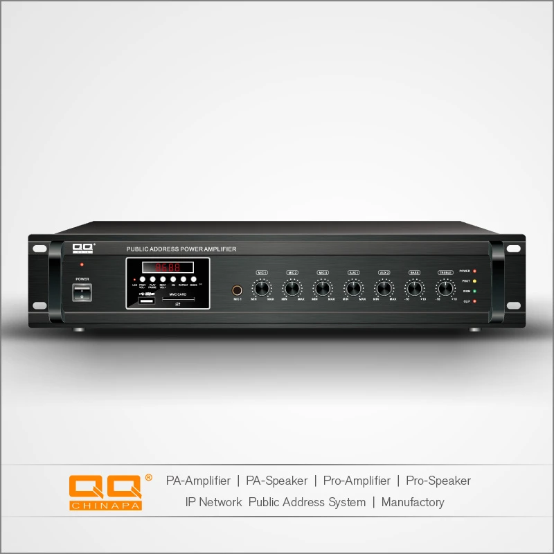 MP3/FM Tuner Audio Speakers Amplifier with CE