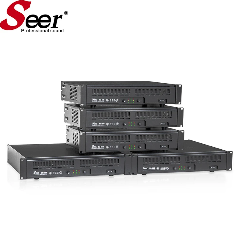 Ma 2 Channel Active Line Array Stage Speaker Box Digital Amplifier System