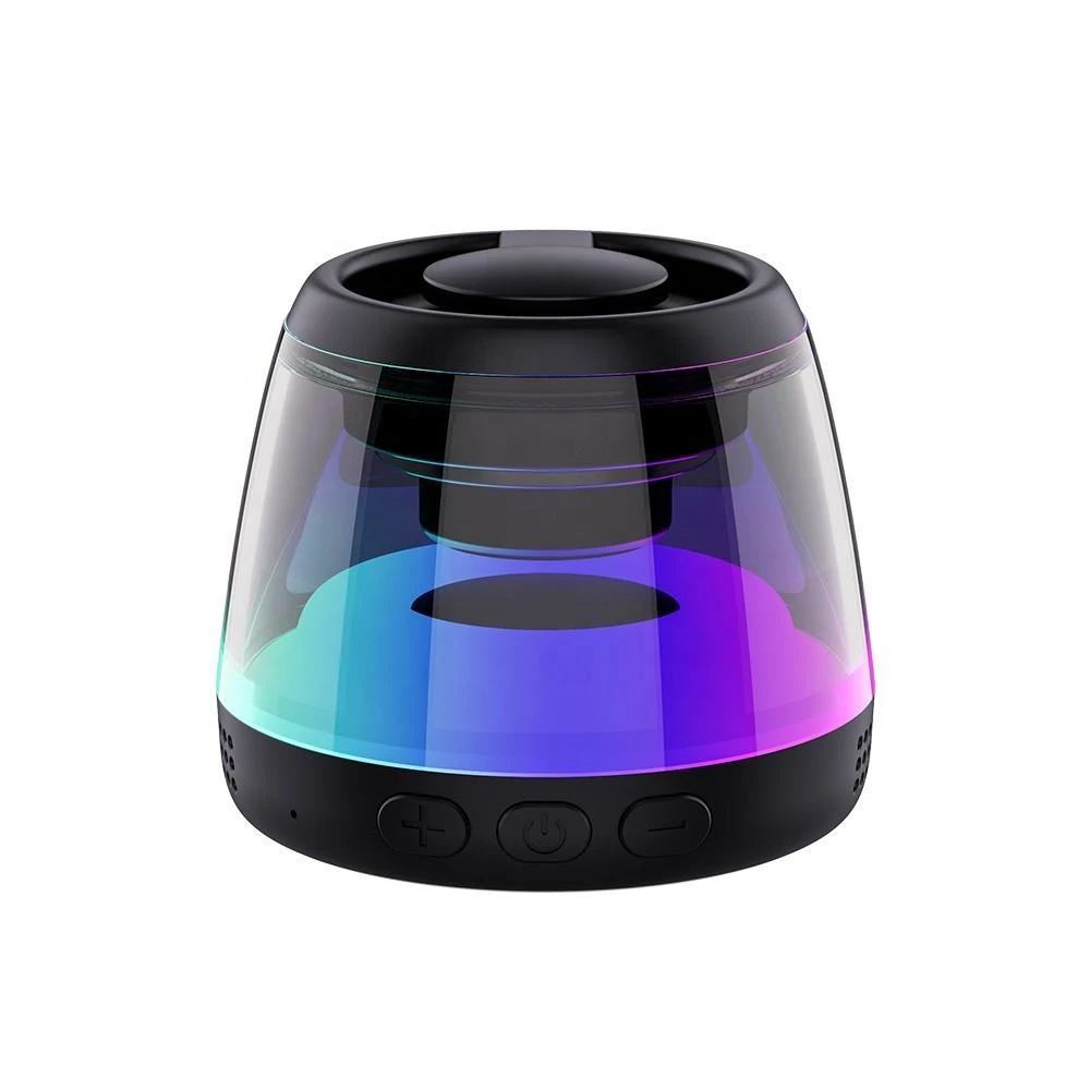 Magnetic Design Phone Holder Portable Bluetooth Speaker with RGB Light 5W 600mAh