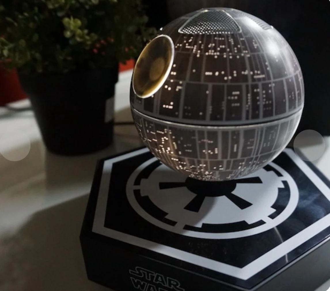 Magnetic Floating Star Wars Death Star Levitating Bluetooth Speaker