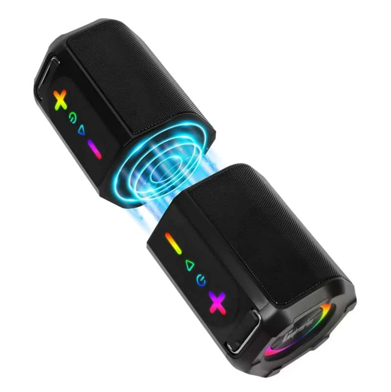Magnetic Split Hi-Fi Sound Compact 2-in-1 Structure Portable Bluetooth Speaker