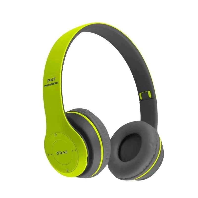 Manufacturer Fashion Gaming Headphones with Microphone TF Aux Wireless Bluetooth Headphone