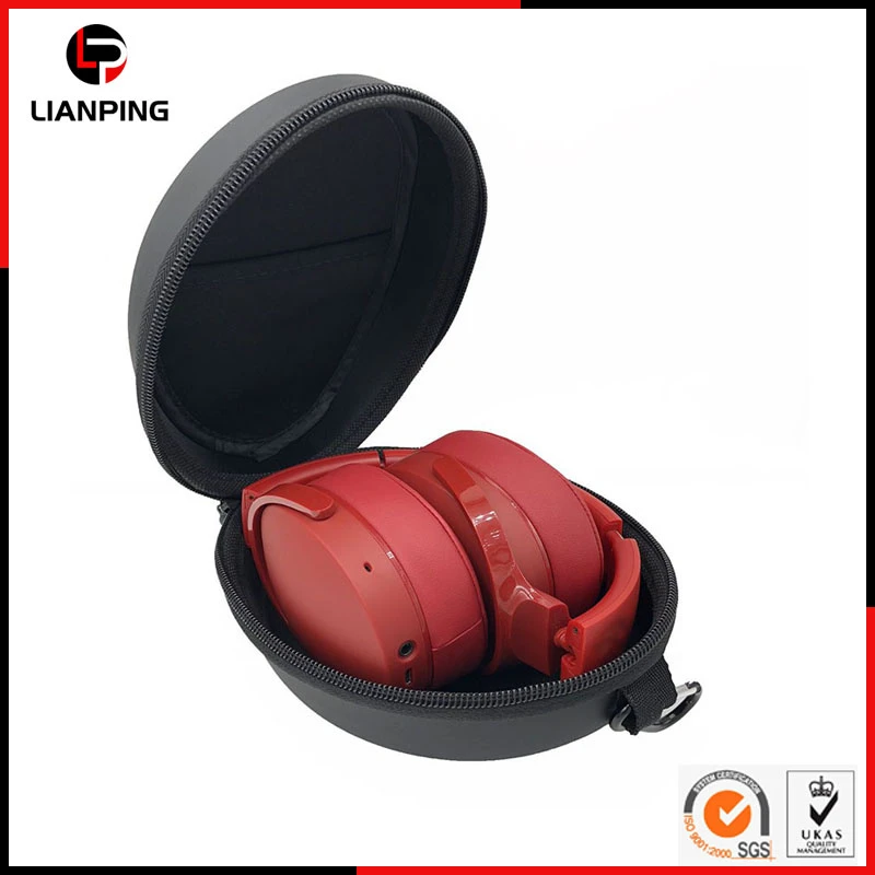 Manufacturer Portable Shockproof Hard Shell EVA Headphone Case