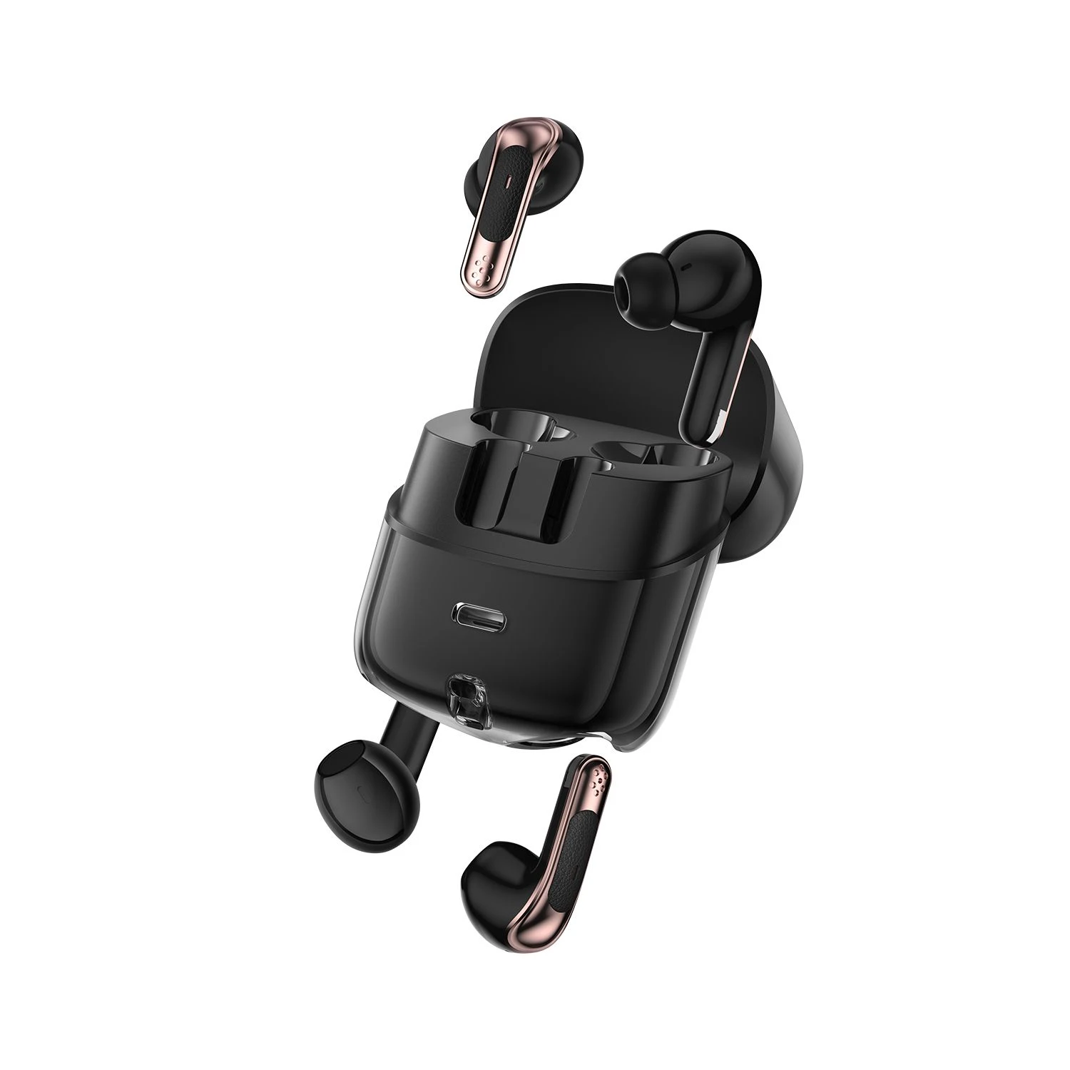 Matching J17 Couple Earbuds Waterproof Sport Lovers Music Headphones