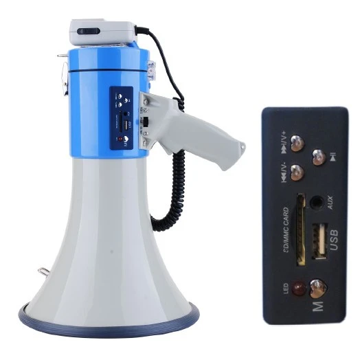Megaphone with USB/SD Card Polic Microphone Speaker (MK-66SU)