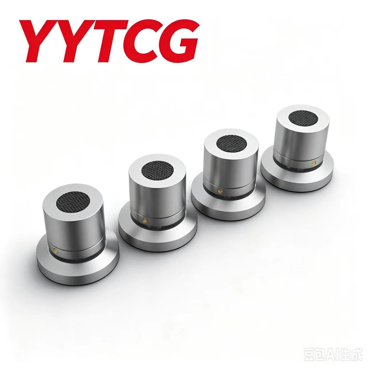 Metal HiFi Audio Damping Foot Pad for Professional Audio Turntable Amplifier System