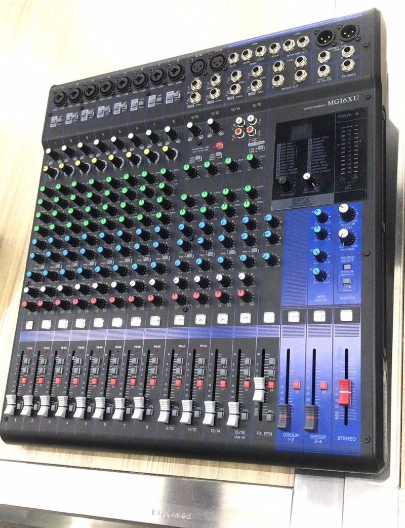 Mg Series 16 Channels USB Professional Audio Sound Mixer Console