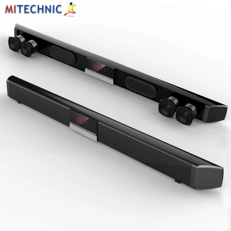 Miboard 3D Surround Wireless Bluetooth Version 5.0+EDR Soundbar Speaker Sound Home LED Light Wireless Speaker