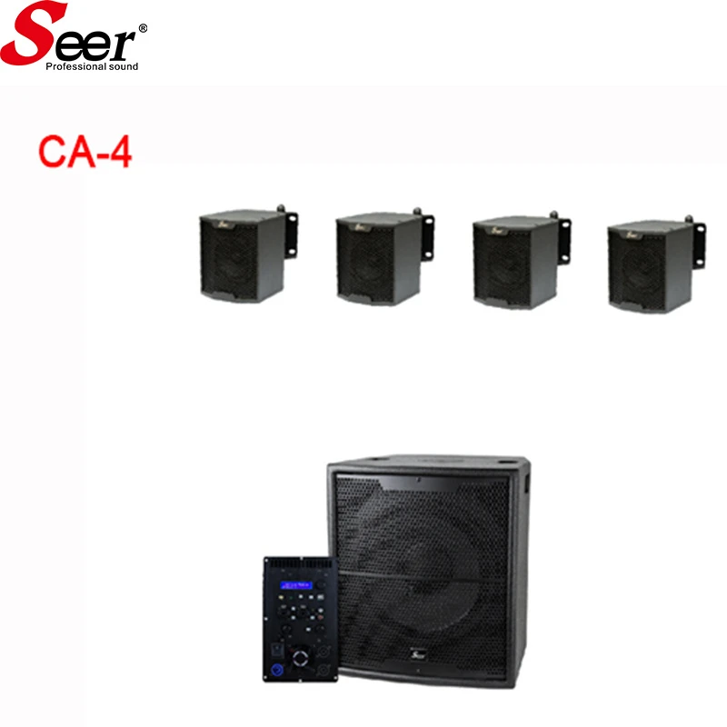 Mini Column Professional Speaker Waterproof Active Line Array for Concert