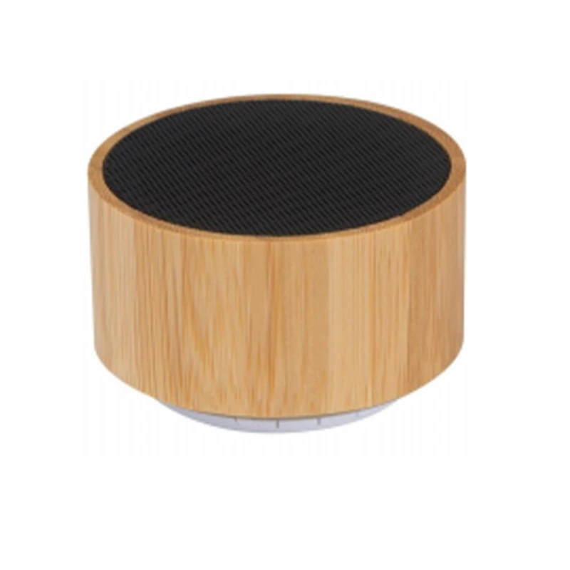 Mini Portable Bamboo Wireless Bluetooth Desktop Speaker