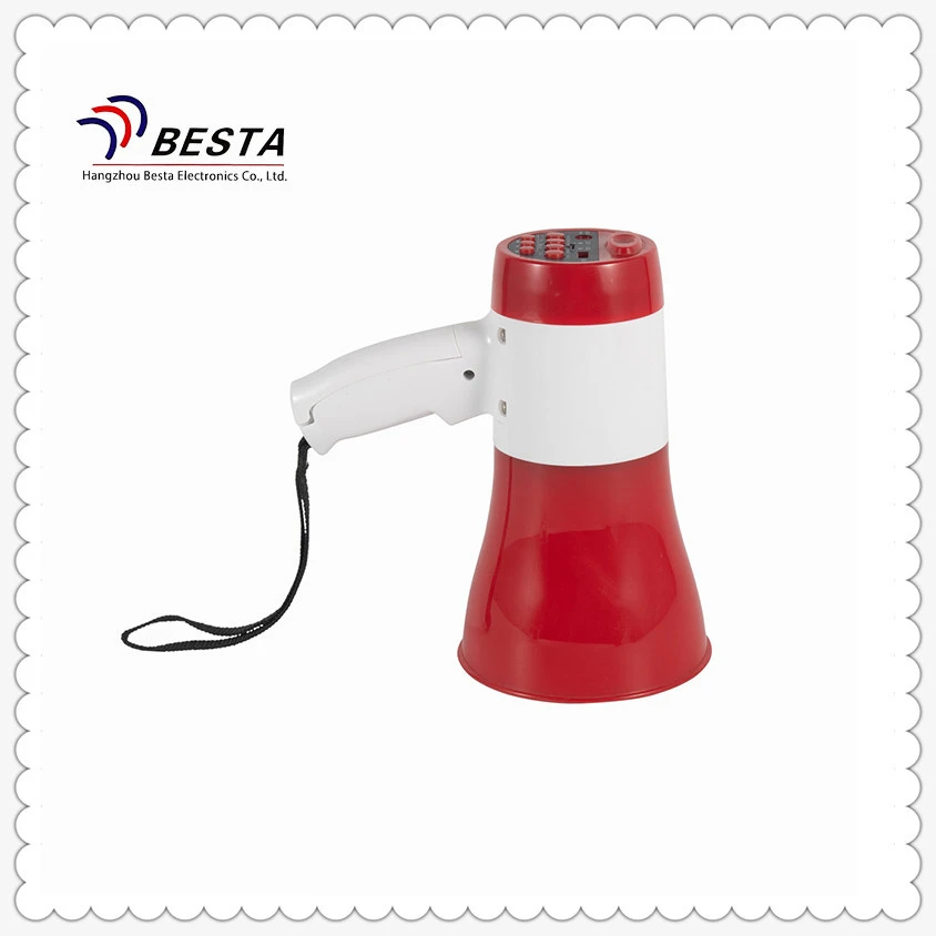 Mini Portable Megaphone with Battery Record USB Range for 400m