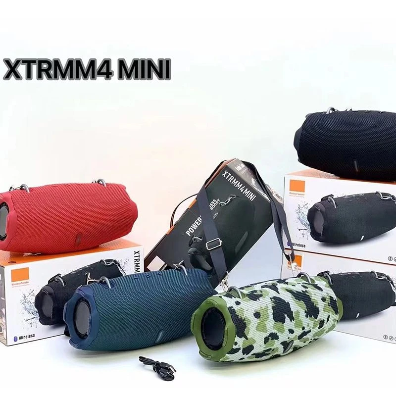 Mini-Xtrmm4 Mini Drum 4 Bluetooth Speaker Wireless Portable Outdoor