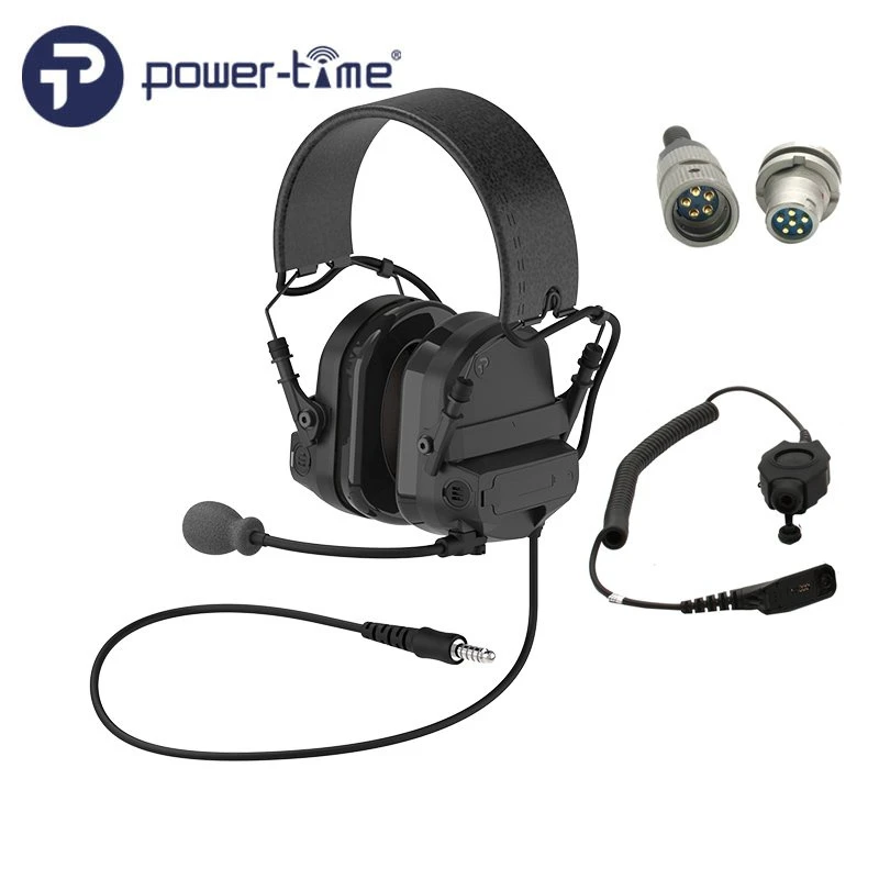 Mission Critical Df-8 Headset for Accurate 360 Degree Sound Direction