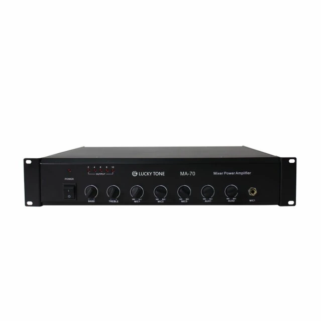 Mixer Amplifier with Aux and Microphone Input