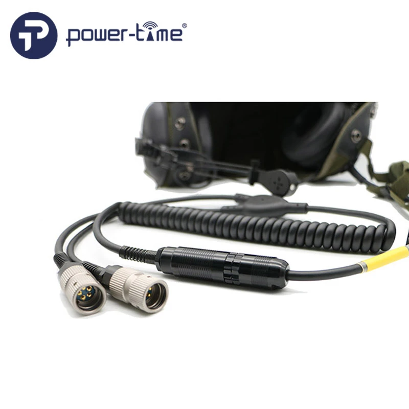 Mk-1697/G Mic Combat Vehicle Crew Headset Dh-132 for Troop Carriers