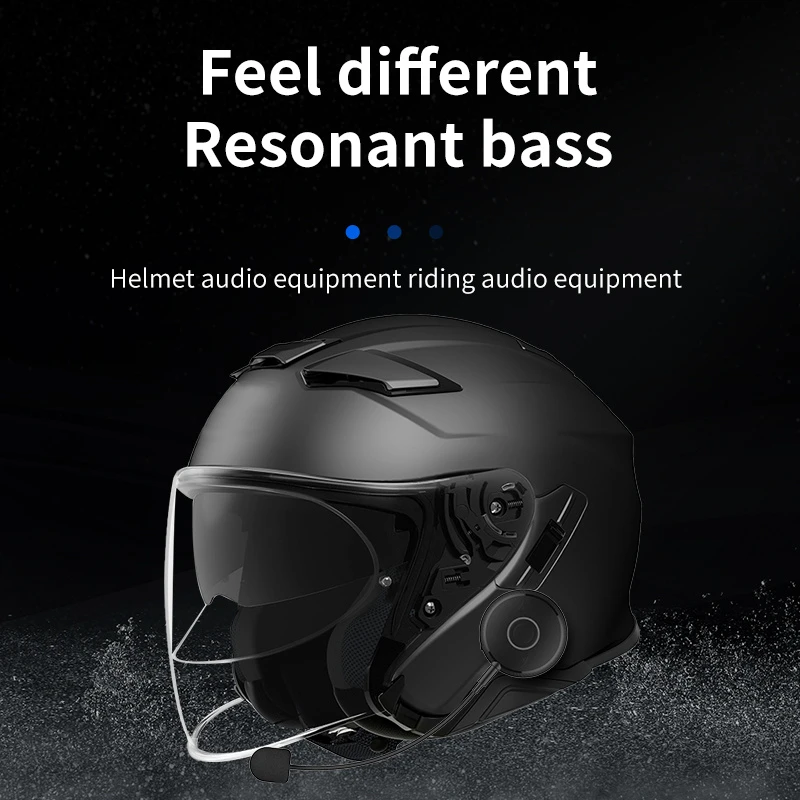 Motor HD Microphone Resonant Bass Bone Conduction Headset