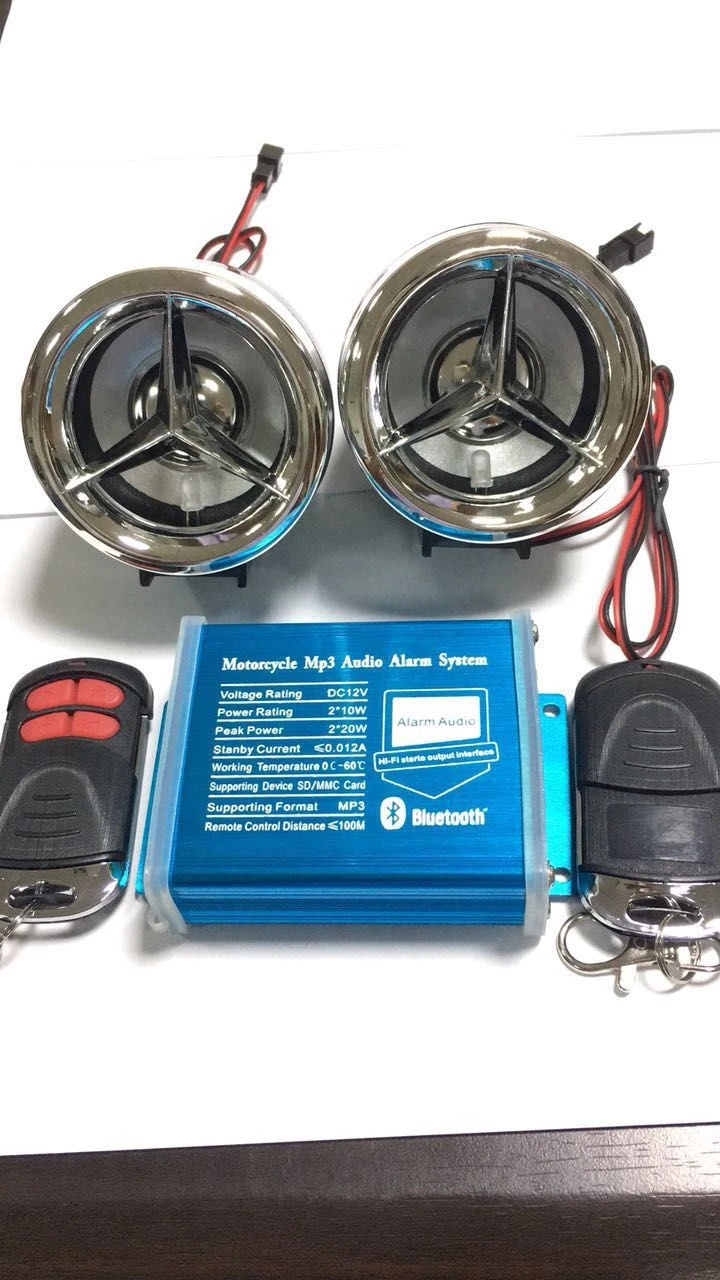 Motorcycle MP3 USB/SD Radio Player Speaker