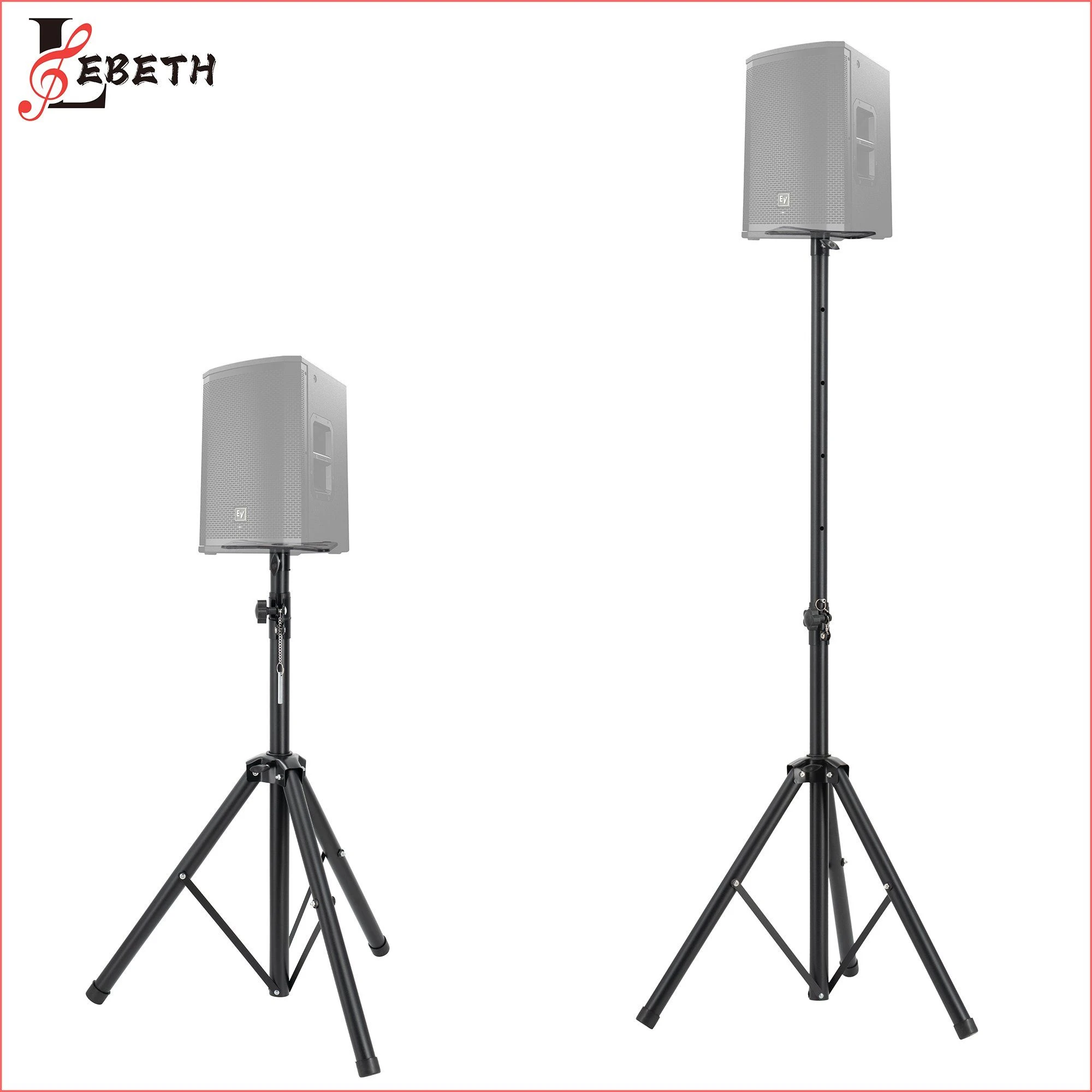 Multi-Functional Adjustable Audio Floor Stand for Best Selling Speakers