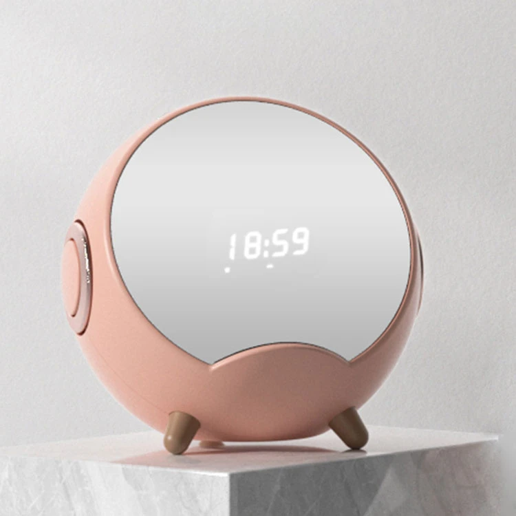 Multi-Functional Ai Smart Voice Interaction Mini Music Wireless Speaker Alarm Clock