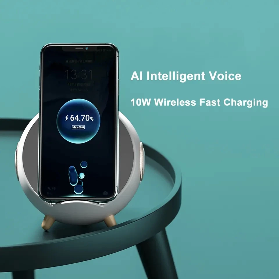 Multi-Functional Bluetooth Speaker Smart Wireless Charging Speaker