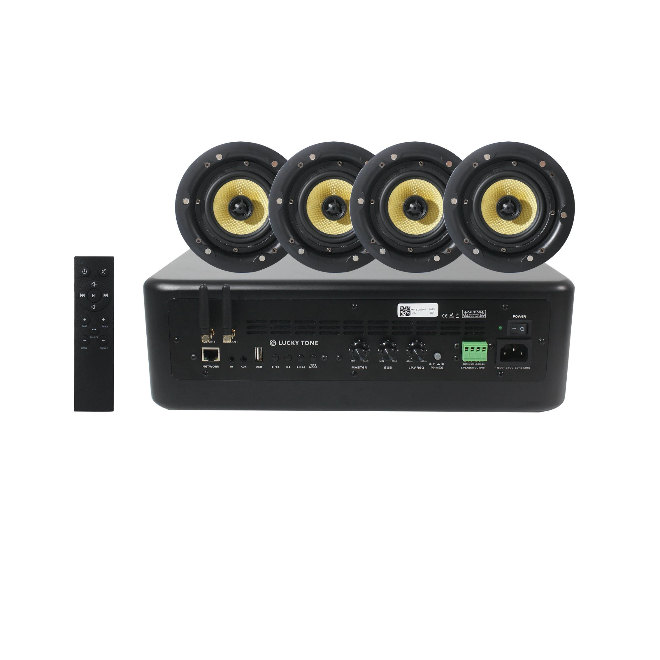 Multi Home Audio 2.1 Channel Bluetooth WiFi Subwoofer with Ceiling Speaker Altoparlante for Home Theater