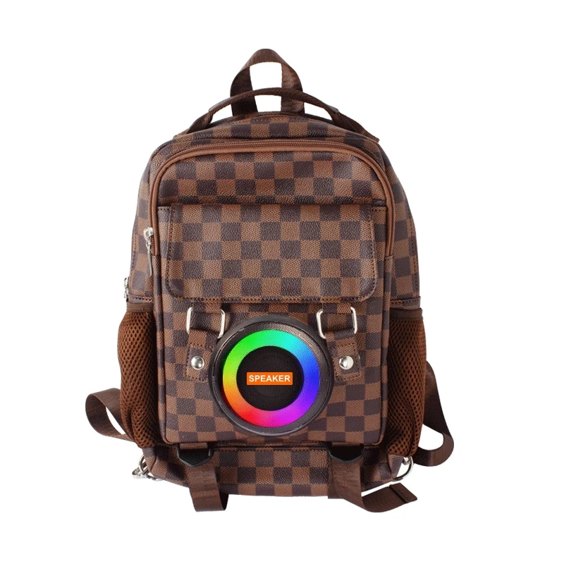 Multifunctional Speaker Shoulder Bag Portable Subwoofer Instructor Park Walking Leisure