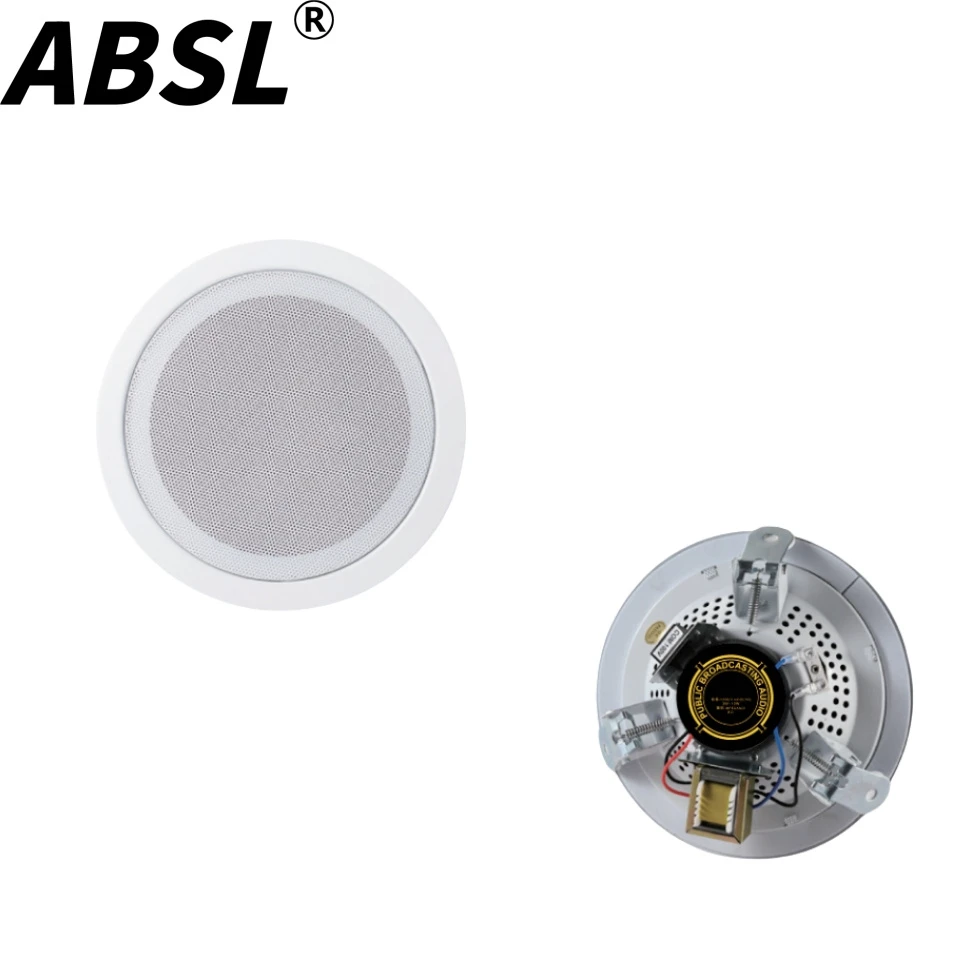 Music Speaker 3W-10W 6.5” Iron PA Sound Ceiling Mount Speaker for Morocco