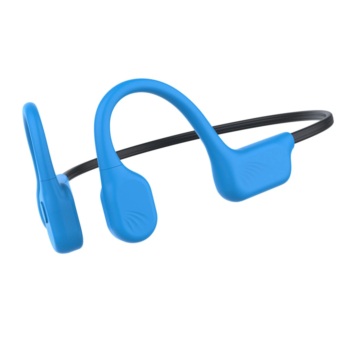 My-658 Sweatproof Bone Conduction Cycling Earphones Bluetooth Headset for Running Sports Blue