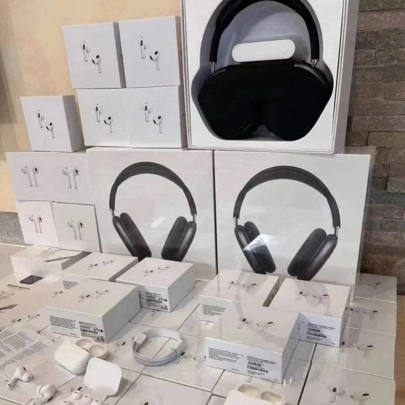 My Best Quality 1: 1 PRO2 PRO3 Anc (best-level version) Noise Cancel Wireless Bluetooth Earphone Headphone Air PRO 2 3 4 Pods Max Headset Earbuds
