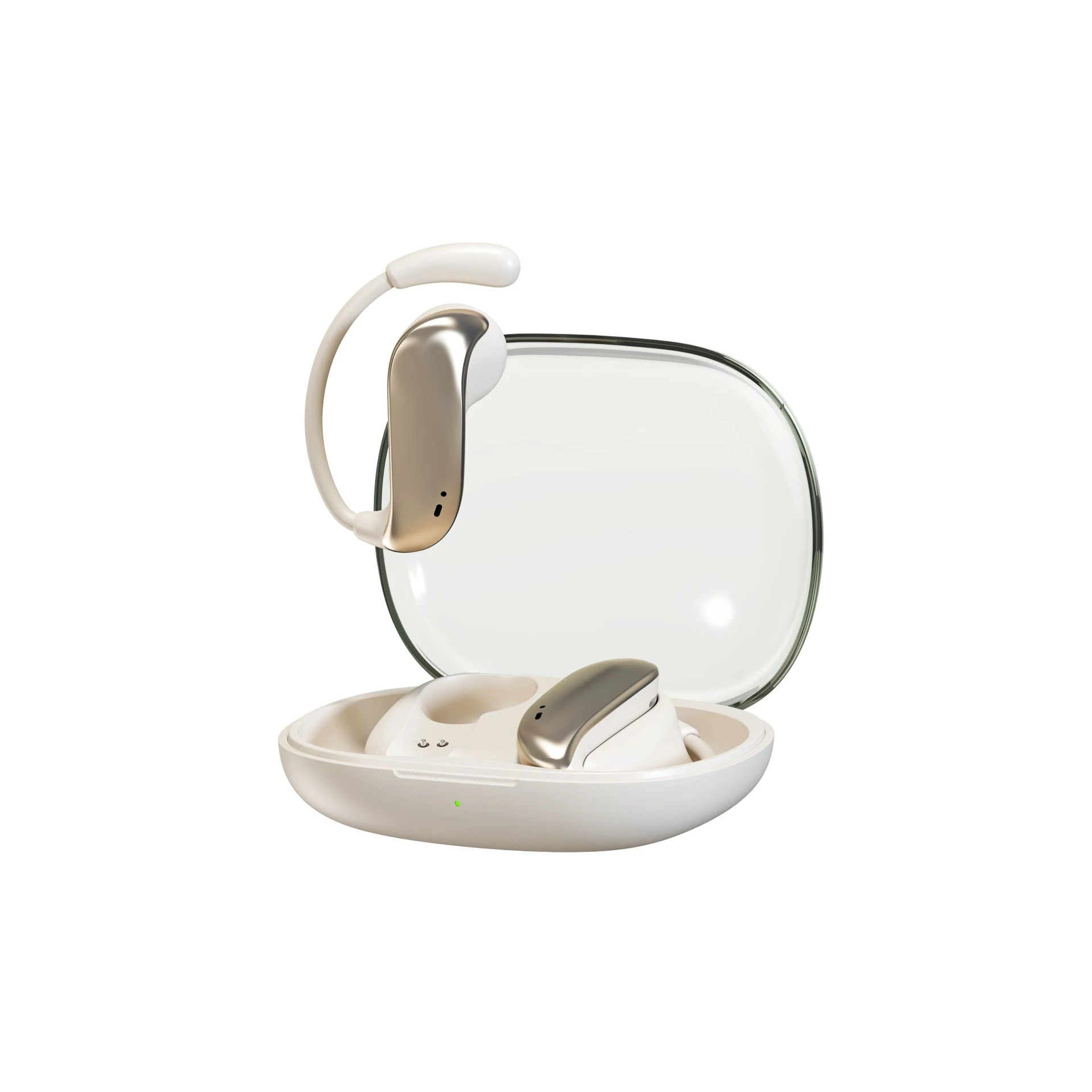N71 Bluetooth Wireless Earphones with Over The Ear Noise Canceling Ows