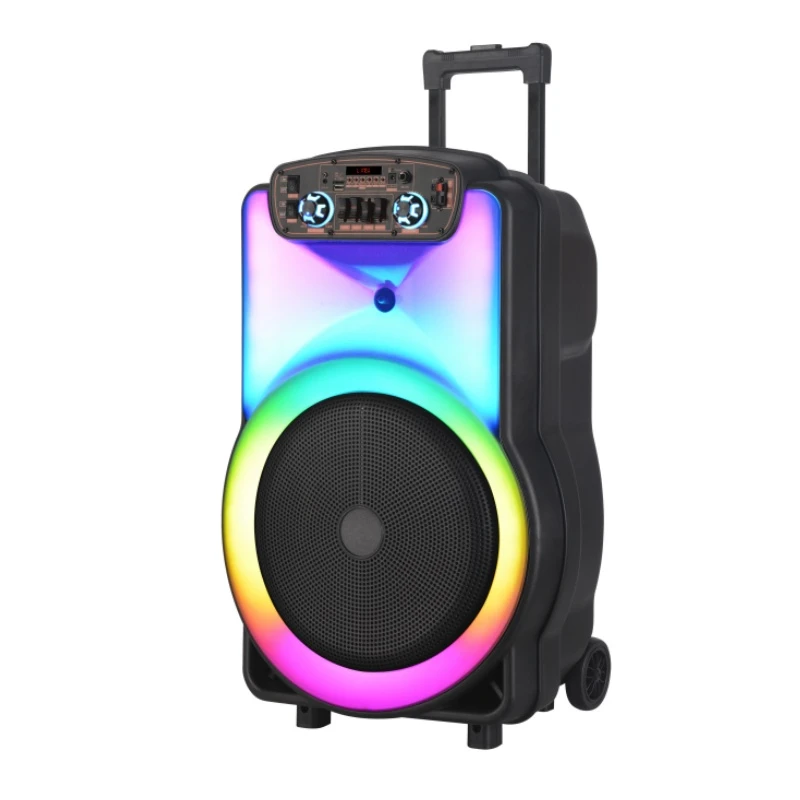 Ndr 15 Inch Bass Bluetooth Wireless Party Speaker with LED Light