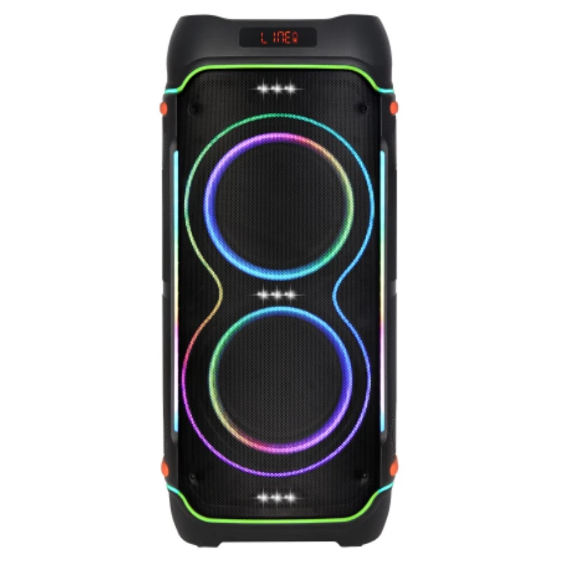 Ndr-1810 Distributor Dual 10 Inch FM Audio Bluetooth DJ a-Like Portable Partybox Speaker