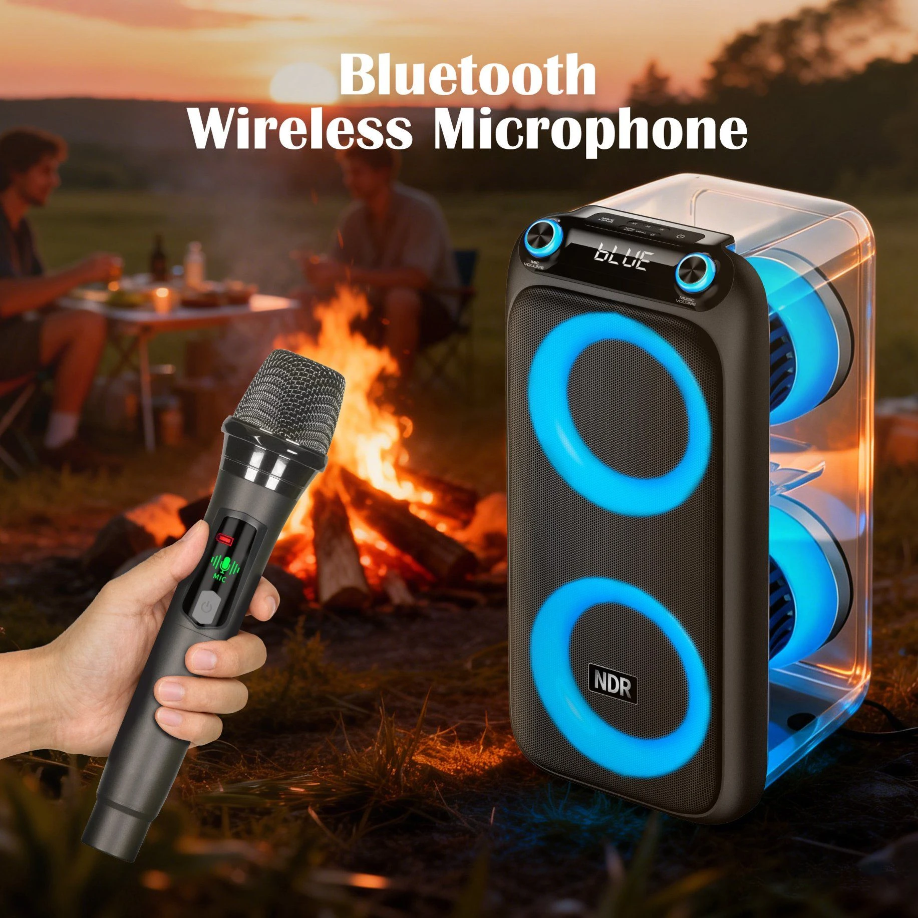 Ndr-2066 Portable Bluetooth Speaker OEM ODM Wholesale Bulk