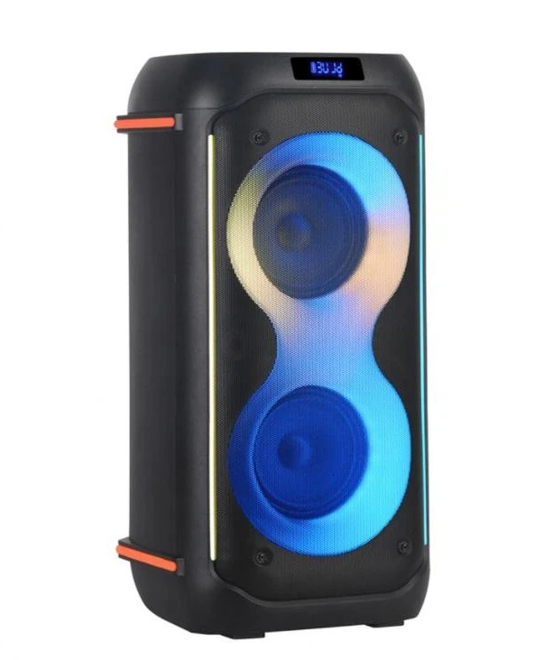 Ndr-610 Portable Wireless Speaker 20W Big Bass Outdoor RGB LED Wireless Speaker Box