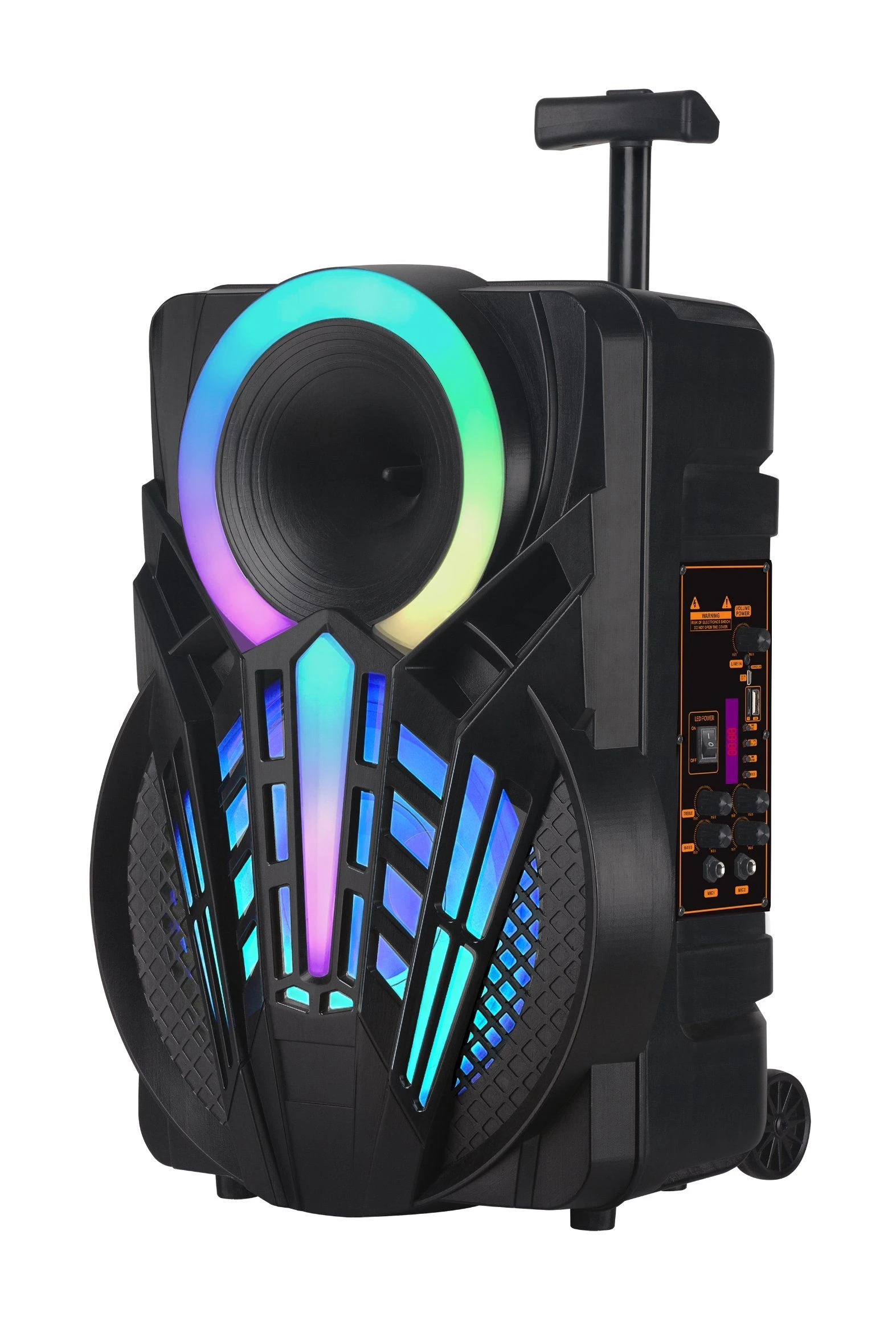 Ndr 8′ ′ Trolly Karaoke Portable Professional Bluetooth Speaker