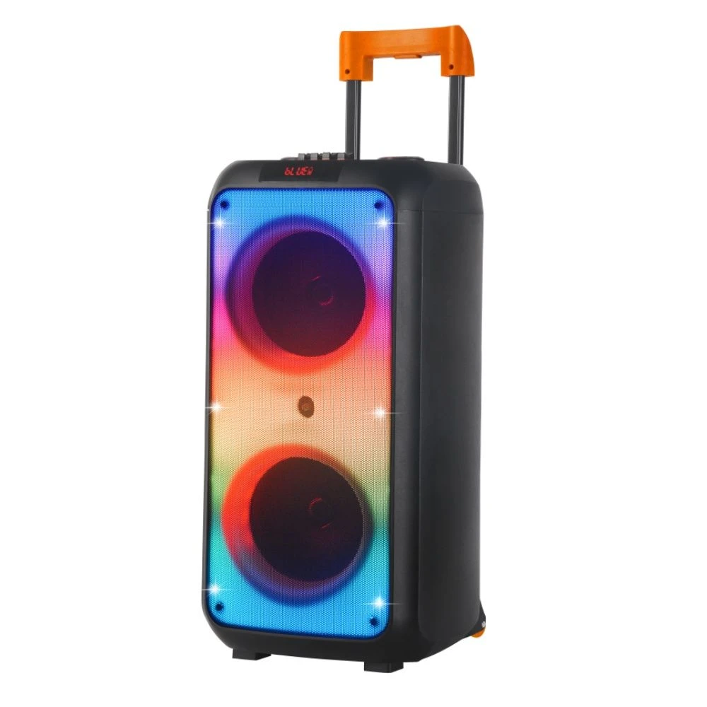 Ndr New Dual 8 Inch Professional Active Wireless Box Loudspeaker Bluetooth Party Speaker