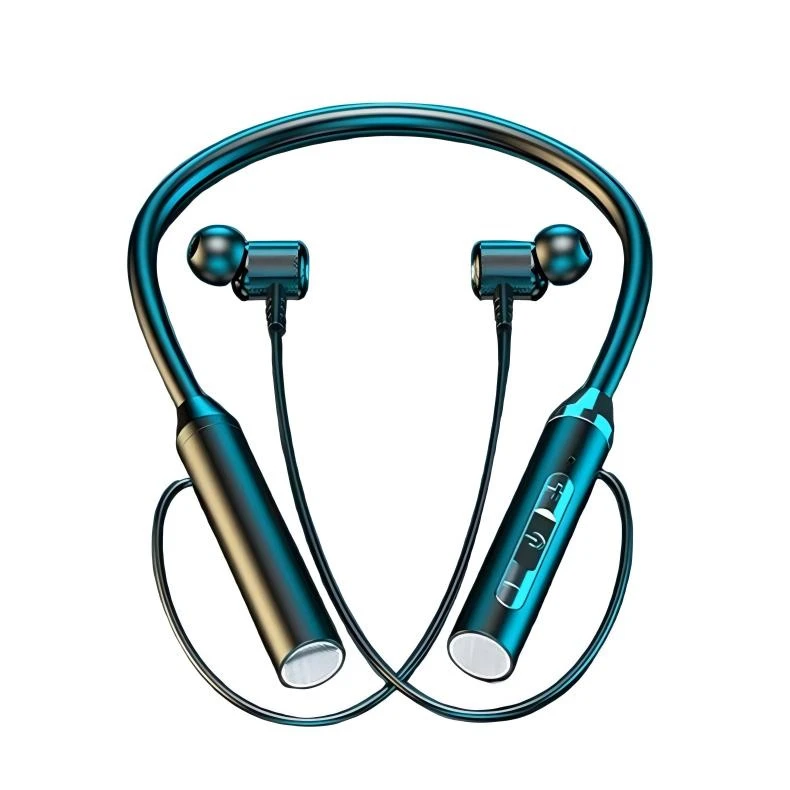 Neckband Bluetooth Earphone Wireless Sport Headset Magnetic Bass Earbuds with Mic Handsfree Headphone