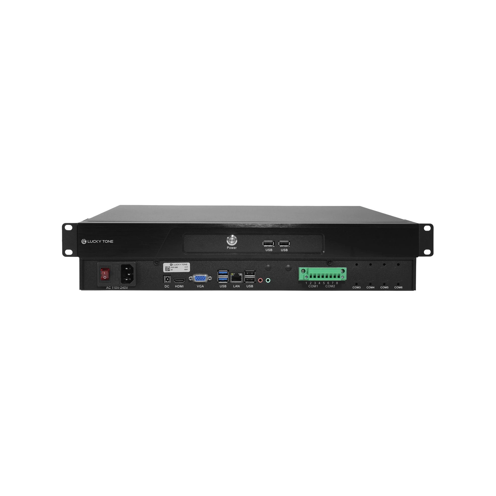 Network Audio Server with Unlimited Zone Management & SIP Ims Relay for Commercial PA Bgm Audio Server