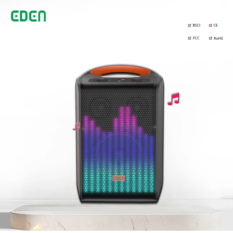 New 6.5 Inch Karaoke Party Sound Bluetooth Speaker Portable Bluetooth Speakers Audio Wireless Bluetooth ED-632