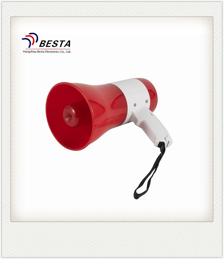 New Arrival 15W Mini Cost Effective Megaphone Siren, Recording