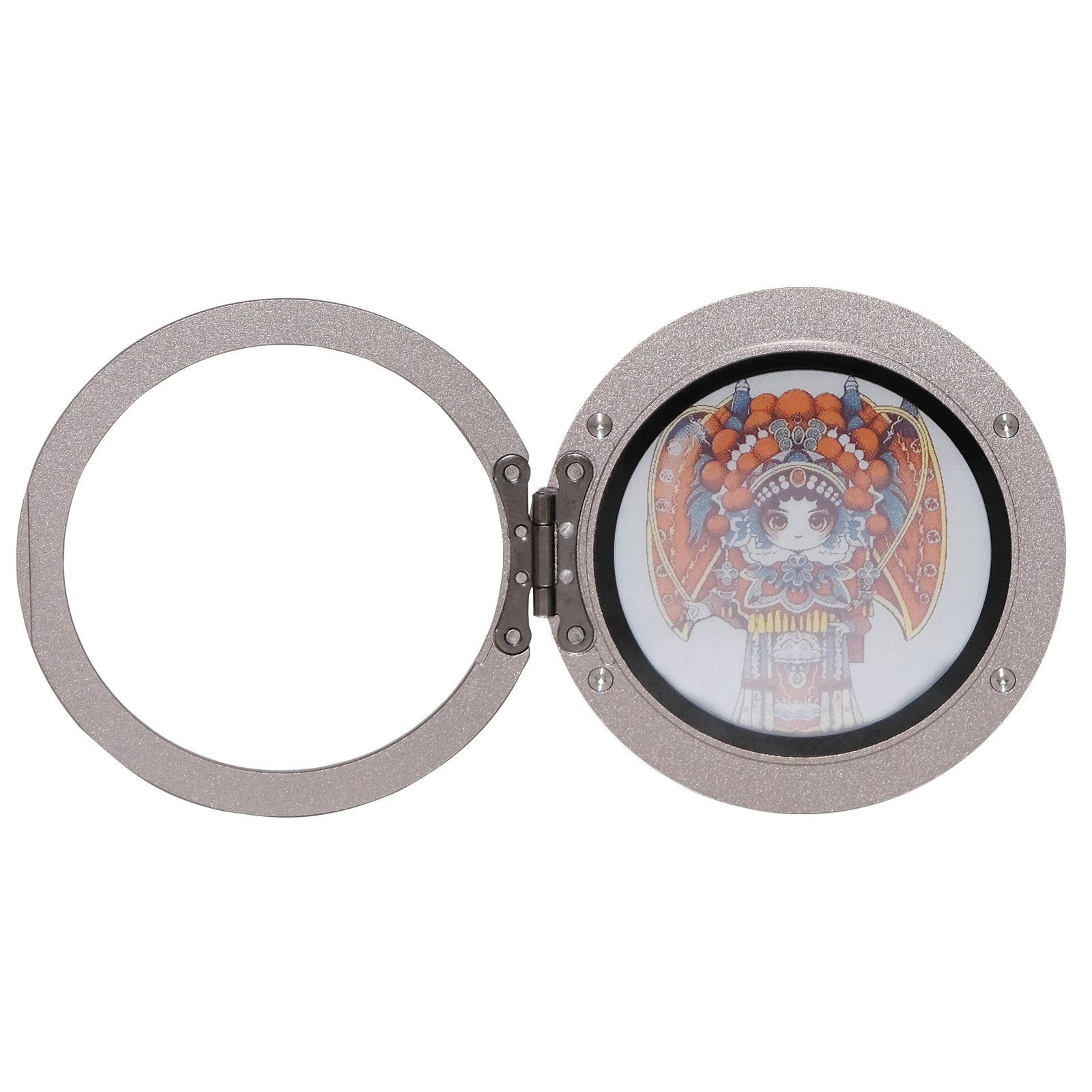 New Arrival Always-on Custom Badge / Ornament Portable Wireless Bluetooth Mini Speaker Mobile Phone Holder