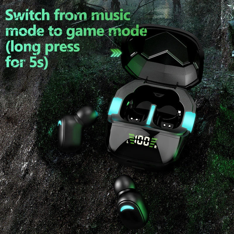 New Arrival G7s LED Display Tws Stereo Wireless Headset Waterproof Noise Canceling Headphone Gaming Sports Wireless Bluetooth Earphone Earbuds