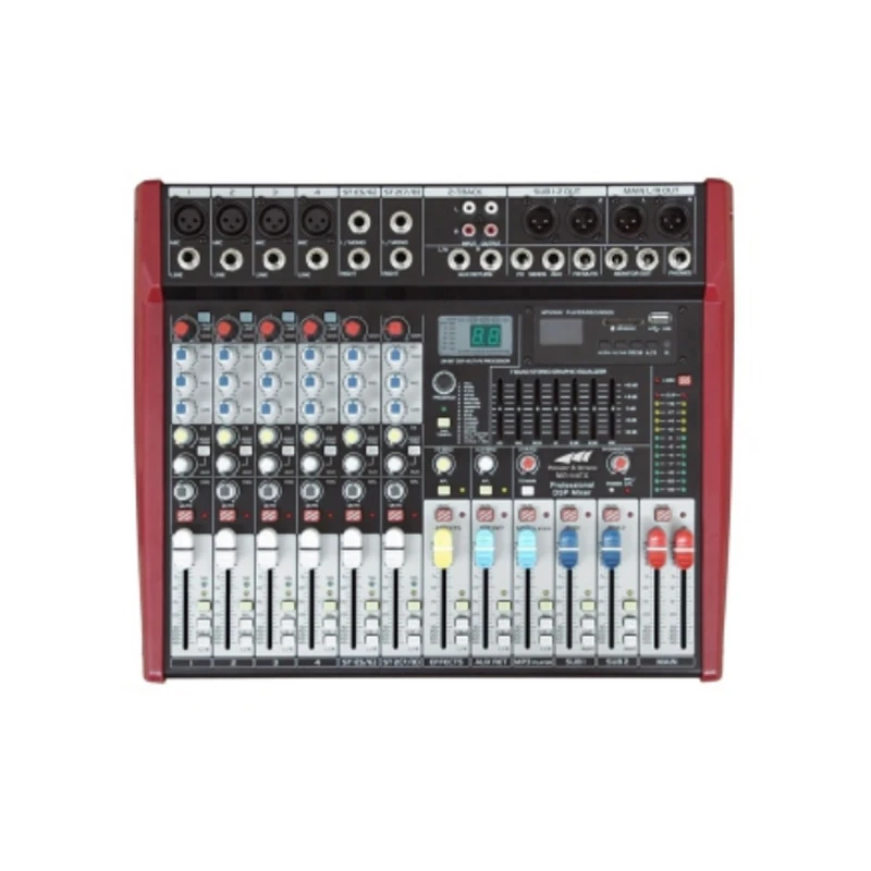 New Arrival Mr Series Audio Mixer with DSP Mr-08fx