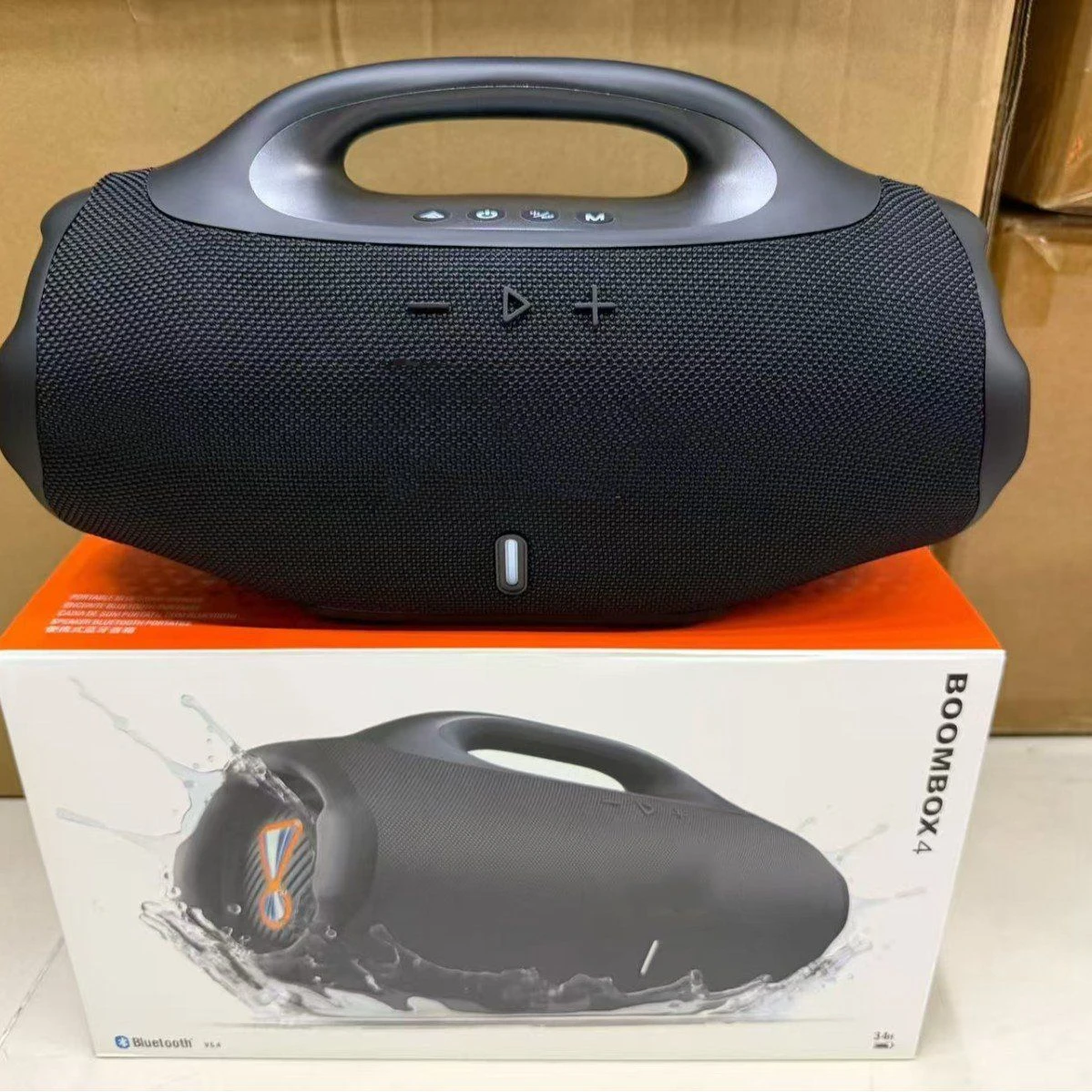 New Boombox4 80W Wireless Bluetooth Speaker Outdoor Portable Handheld Subwoofer Speaker