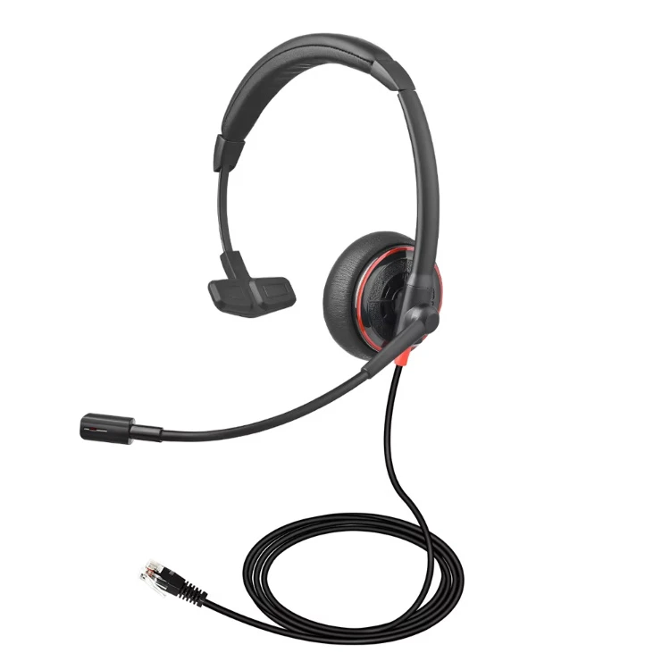 New Factory Price Single Sided Qd Call Center Headset Noise Canceling USB Headphone with Microphone for Call Center