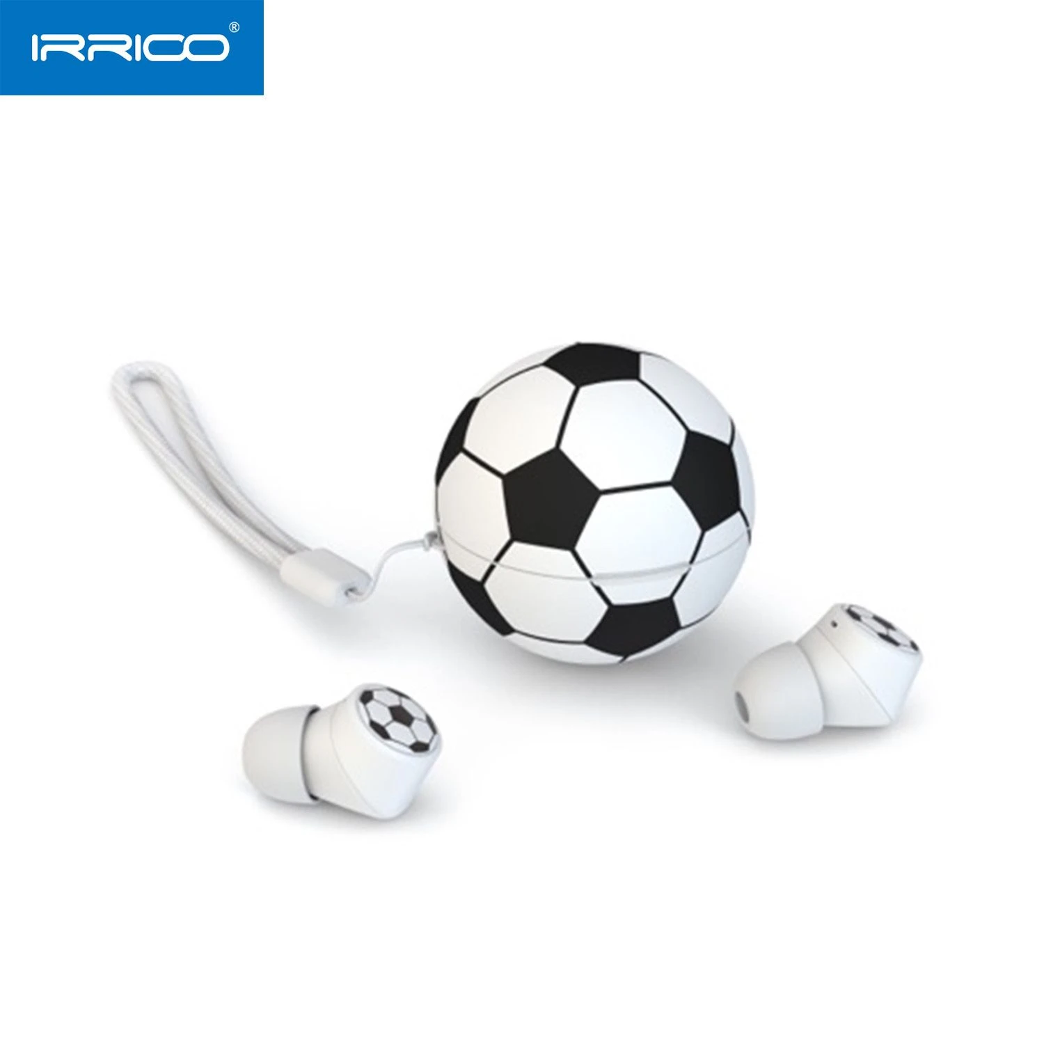 New Football Gift Style True Wireless Sound & Calls Bluetooth 5.0 Ipx6 Waterproof Earbuds
